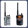 Handheld VHF Radios by Cobra, Garmin, Standard Horizon, Uniden and Vertex